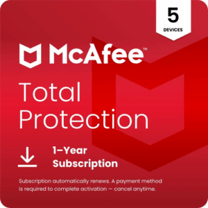 McAfee Total Protection Antivirus & Internet Security Software