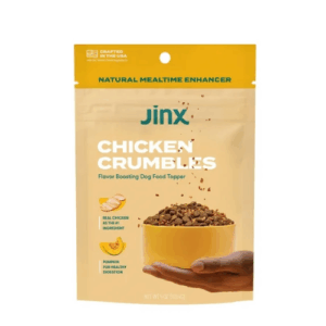 Jinx Crumbles Chicken Recipe Flavor-Boosting Natural Dog Food Topper