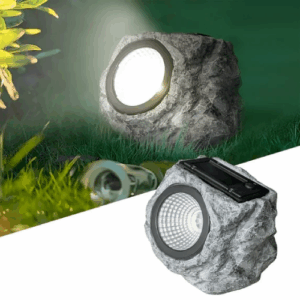 DAYBETTER Solar Rock Lights Outdoor