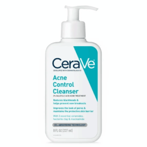 CeraVe Acne Control Face Cleanser with 2% Salicylic Acid